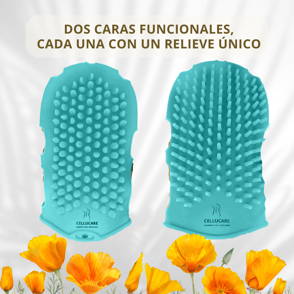 Guante de masaje anticelulítico