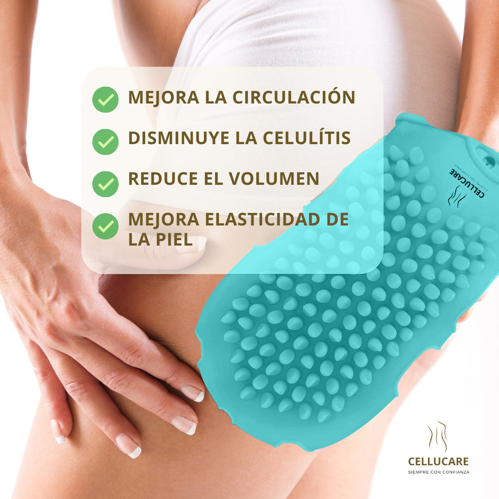 Guante de masaje anticelulítico