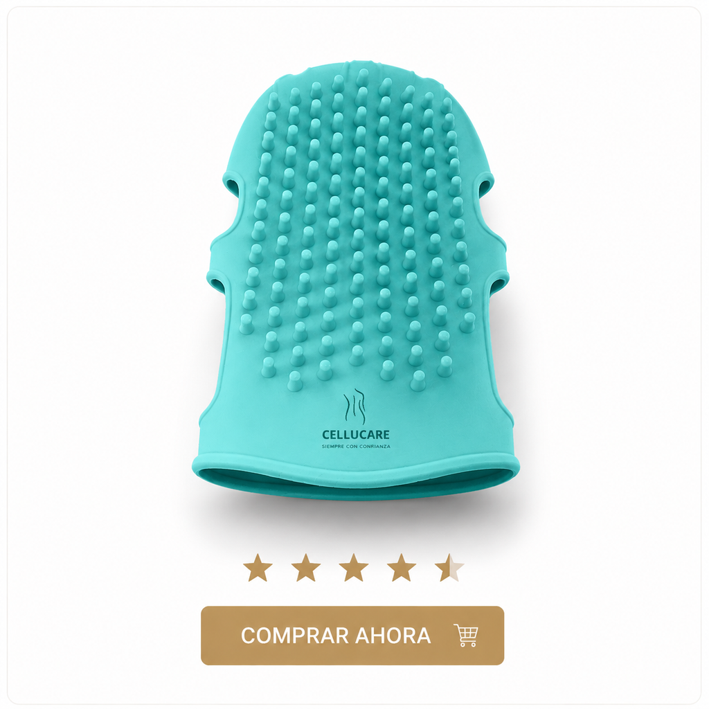 Guante de masaje anticelulítico