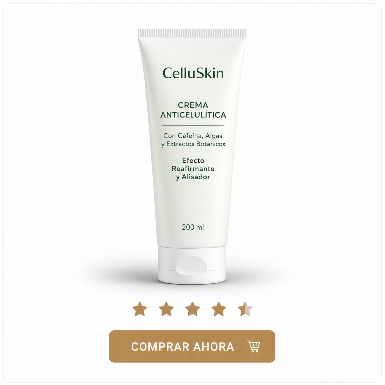 Crema anticelulitica con 14 plantas medicinales