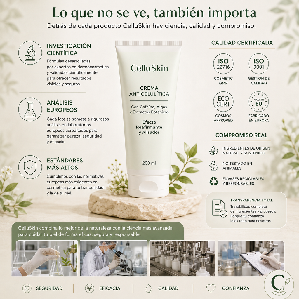 Crema anticelulitica con 14 plantas medicinales